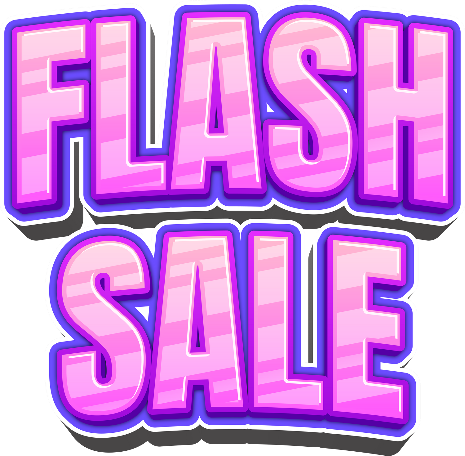 Flash Sale Lettering